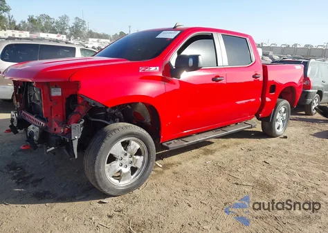 2019 Chevrolet Silverado 1500 Lt Trail Boss z USA, uszkodzony, nr VIN 1GCPYFED7KZ138509